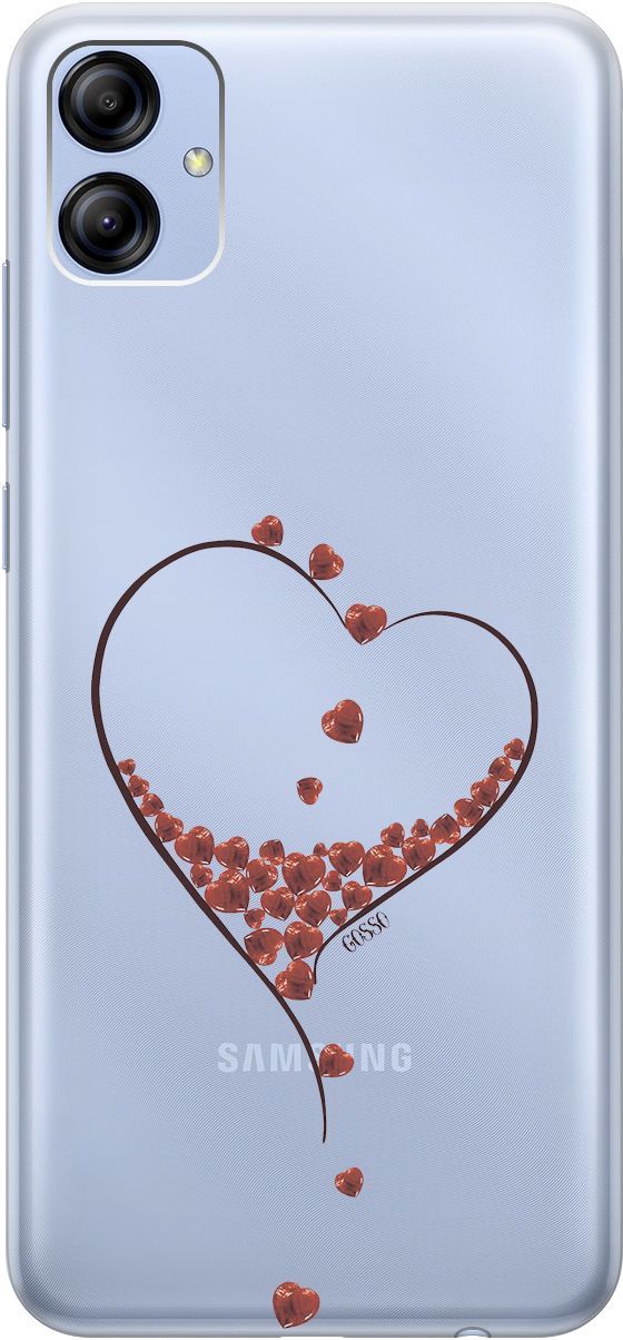 Чехол на Samsung Galaxy A04e с 3D принтом "Little hearts" прозрачный, Прозрачный;черный, 158471
Чехол на Samsung Galaxy A04e с 3D принтом "Little hearts" прозрачный, Прозрачный;черный, 158471