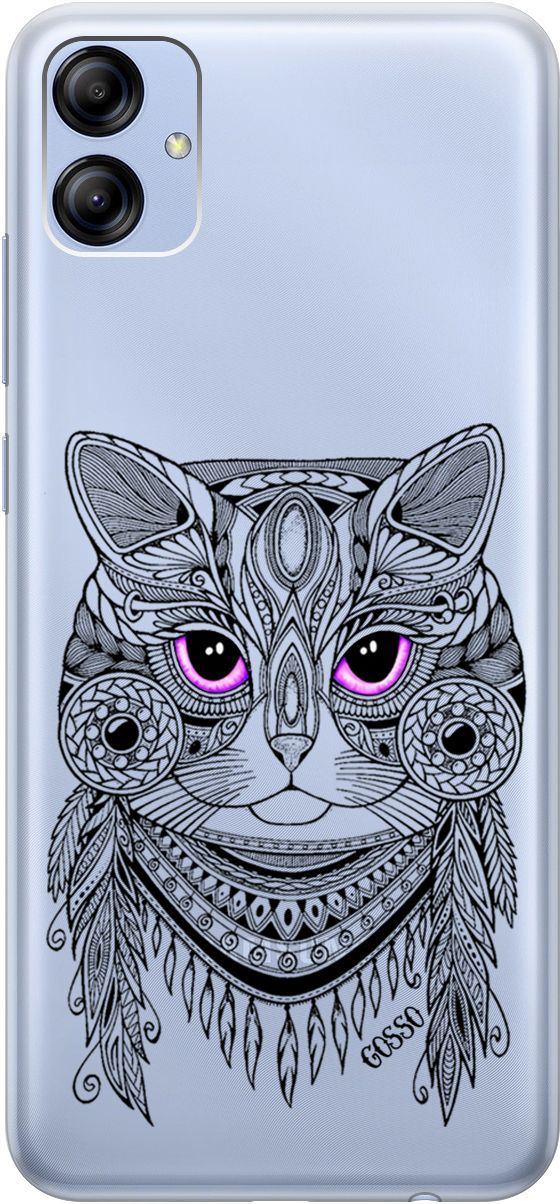 Чехол на Samsung Galaxy A04e с 3D принтом "Grand Cat" прозрачный, Прозрачный;фиолетовый, 158471
Чехол на Samsung Galaxy A04e с 3D принтом "Grand Cat" прозрачный, Прозрачный;фиолетовый, 158471