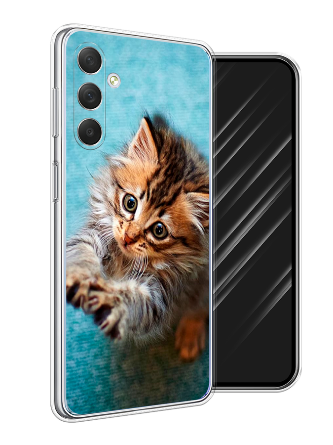 Чехол Awog на Samsung Galaxy M54 "Котенок просит есть", Бирюзовый;коричневый;белый, 2108250-2
Чехол Awog на Samsung Galaxy M54 "Котенок просит есть", Бирюзовый;коричневый;белый, 2108250-2
