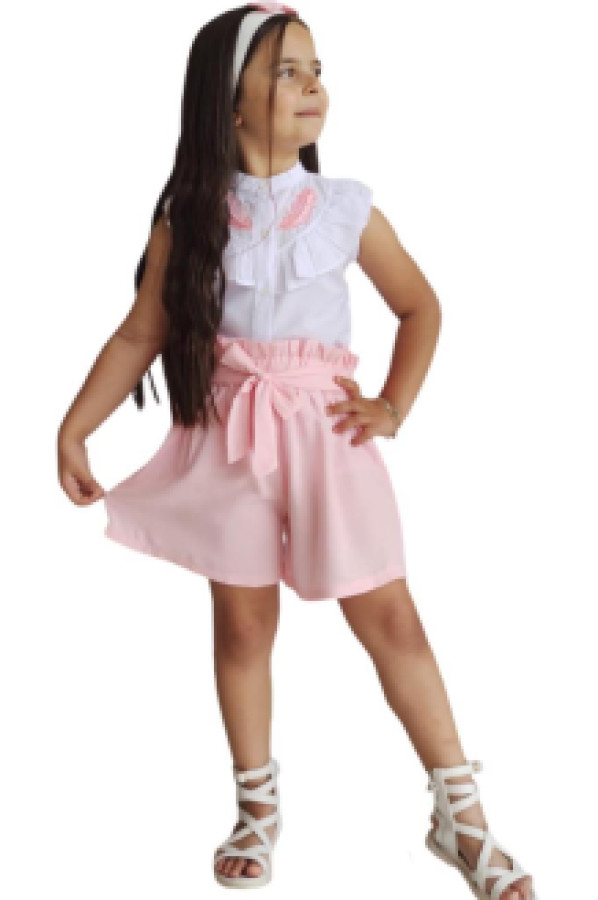 Костюм с шортами Ricco Tarz р. 4-5 лет Розовый, 2222005005 (доставка из-за рубежа), 2222005005
Костюм с шортами Ricco Tarz р. 4-5 лет Розовый, 2222005005 (доставка из-за рубежа), 2222005005
