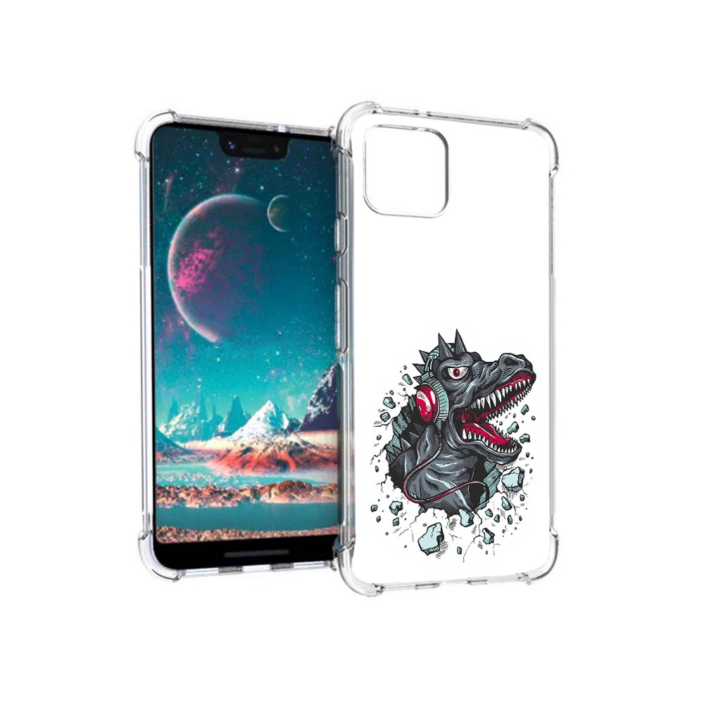 Чехол MyPads Tocco для Google Pixel 4 Нарисованный динозавр в наушниках (PT139521.618.124), Прозрачный, Tocco
Чехол MyPads Tocco для Google Pixel 4 Нарисованный динозавр в наушниках (PT139521.618.124), Прозрачный, Tocco