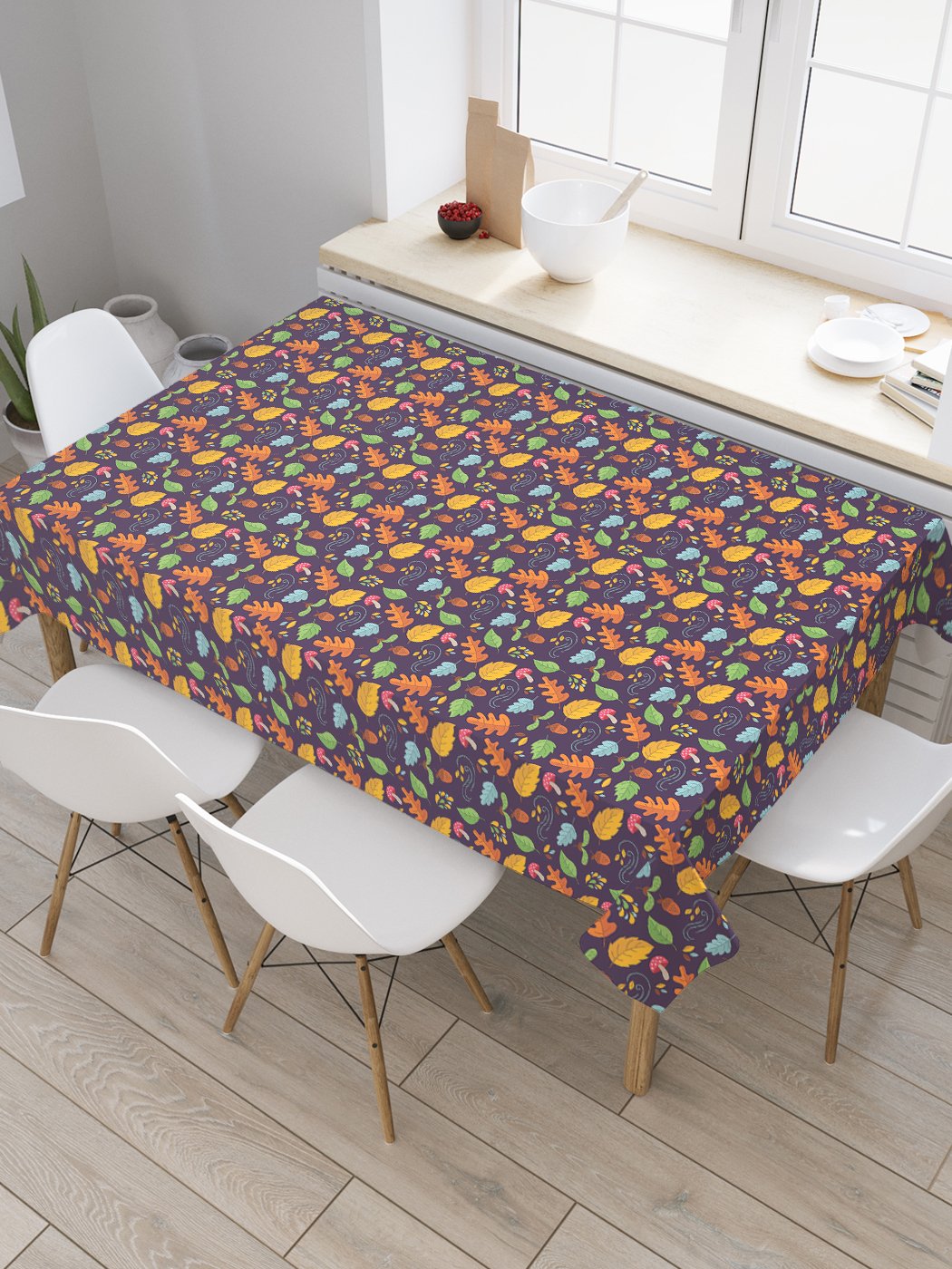 Скатерть прямоугольная JoyArty "Разноцветные осенние листья" из оксфорда, 120x145 см, Оранжевый, Разноцветные осенние листья
Скатерть прямоугольная JoyArty "Разноцветные осенние листья" из оксфорда, 120x145 см, Оранжевый, Разноцветные осенние листья