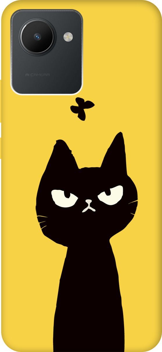 Чехол на realme C30 Silky Touch Premium с принтом "Disgruntled Cat" желтый, Желтый;черный, 1569000
Чехол на realme C30 Silky Touch Premium с принтом "Disgruntled Cat" желтый, Желтый;черный, 1569000