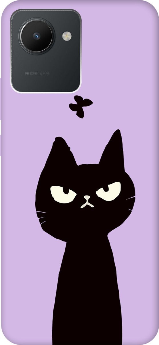 Чехол на realme C30 Silky Touch Premium с принтом "Disgruntled Cat" сиреневый, Фиолетовый;черный, 1569000
Чехол на realme C30 Silky Touch Premium с принтом "Disgruntled Cat" сиреневый, Фиолетовый;черный, 1569000
