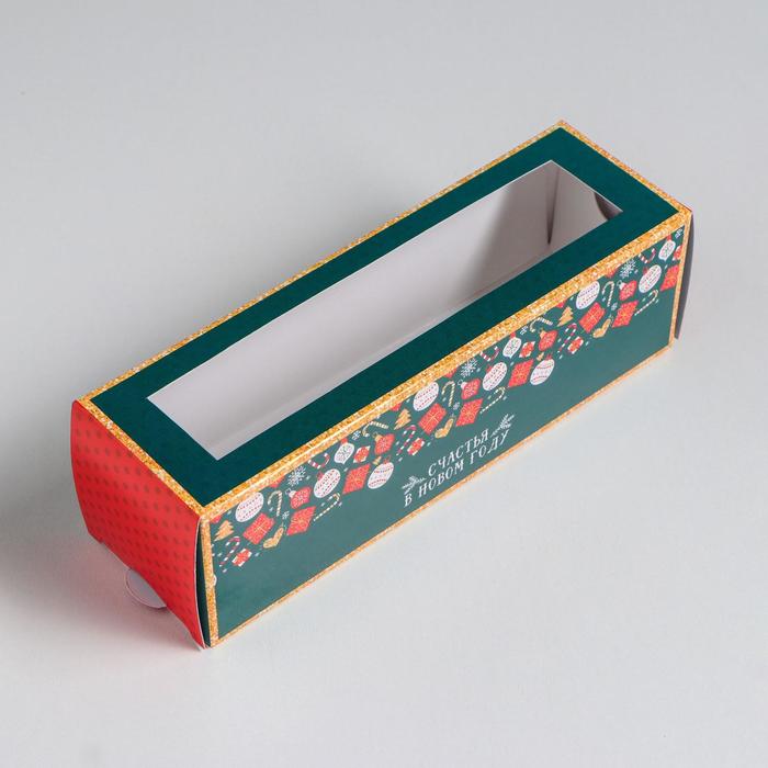 Коробка кондитерская Дарите Счастье Счастливых мгновений 18 х 5.5 х 5.5 см 5 шт
Коробка кондитерская Дарите Счастье Счастливых мгновений 18 х 5.5 х 5.5 см 5 шт