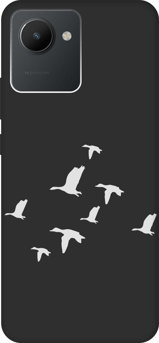 Матовый Soft Touch Чехол на realme C30 с 3D принтом "Flock of Ducks W" черный, Черный;серый, 1567300
Матовый Soft Touch Чехол на realme C30 с 3D принтом "Flock of Ducks W" черный, Черный;серый, 1567300