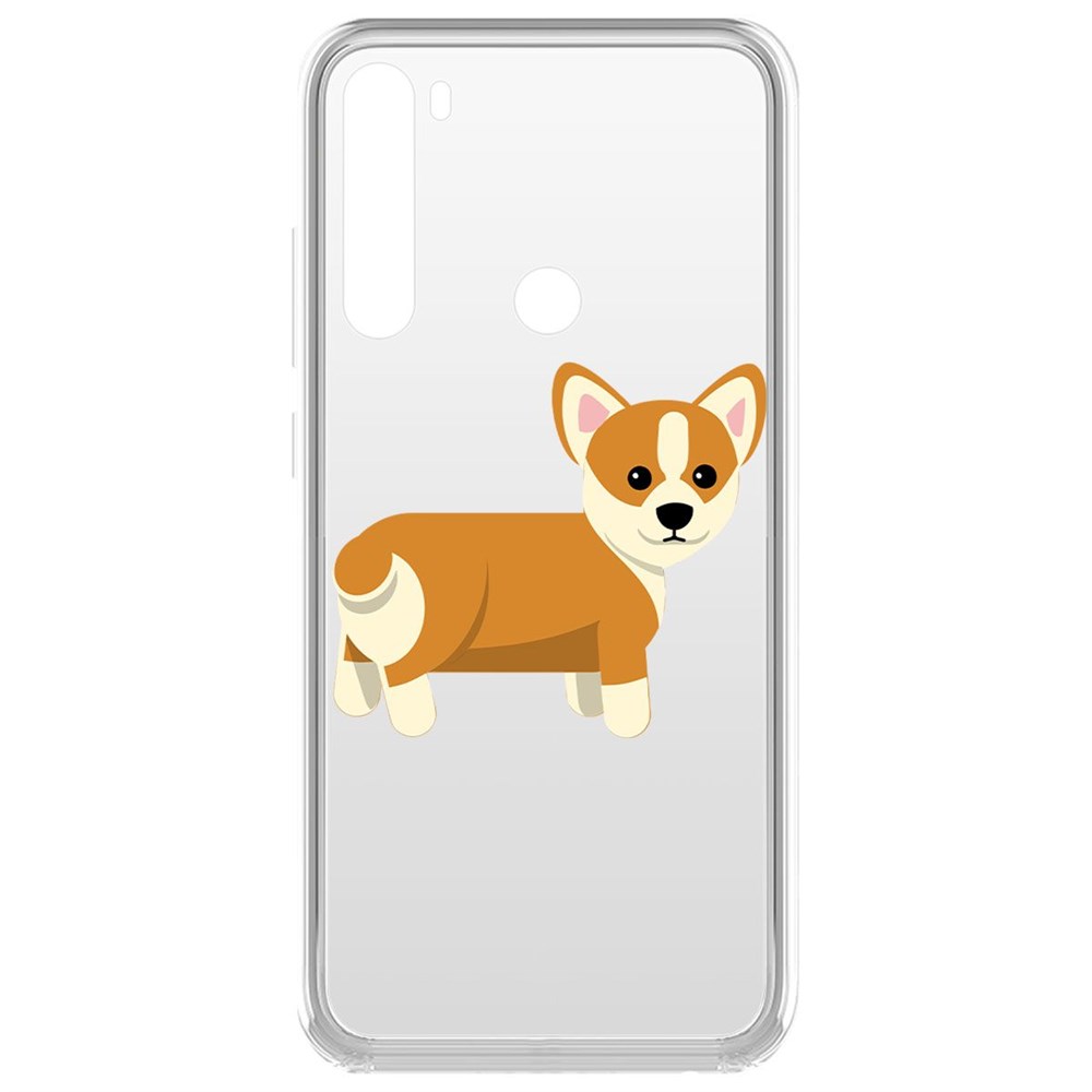 Чехол-накладка Рисованный корги вид 1 для Xiaomi Redmi Note 8/Note 8 (2021), Прозрачный
Чехол-накладка Рисованный корги вид 1 для Xiaomi Redmi Note 8/Note 8 (2021), Прозрачный
