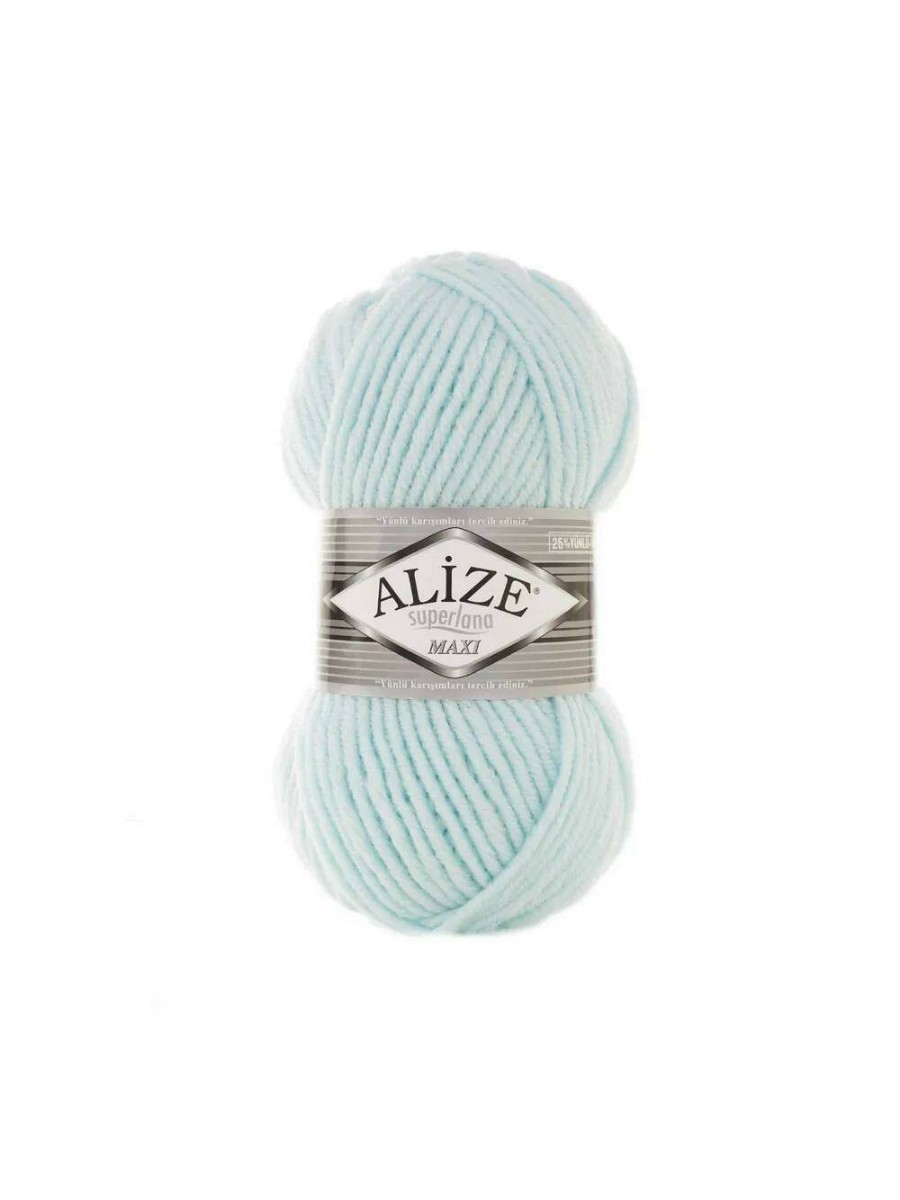 Пряжа ALIZE "Superlana Maxi" 75% акрил, 25% шерсть 100 м /100 гр (522) - 1 шт, Голубой, "Superlana Maxi" 75% акрил, 25% шерсть 100 м /100 гр (522)
Пряжа ALIZE "Superlana Maxi" 75% акрил, 25% шерсть 100 м /100 гр (522) - 1 шт, Голубой, "Superlana Maxi" 75% акрил, 25% шерсть 100 м /100 гр (522)