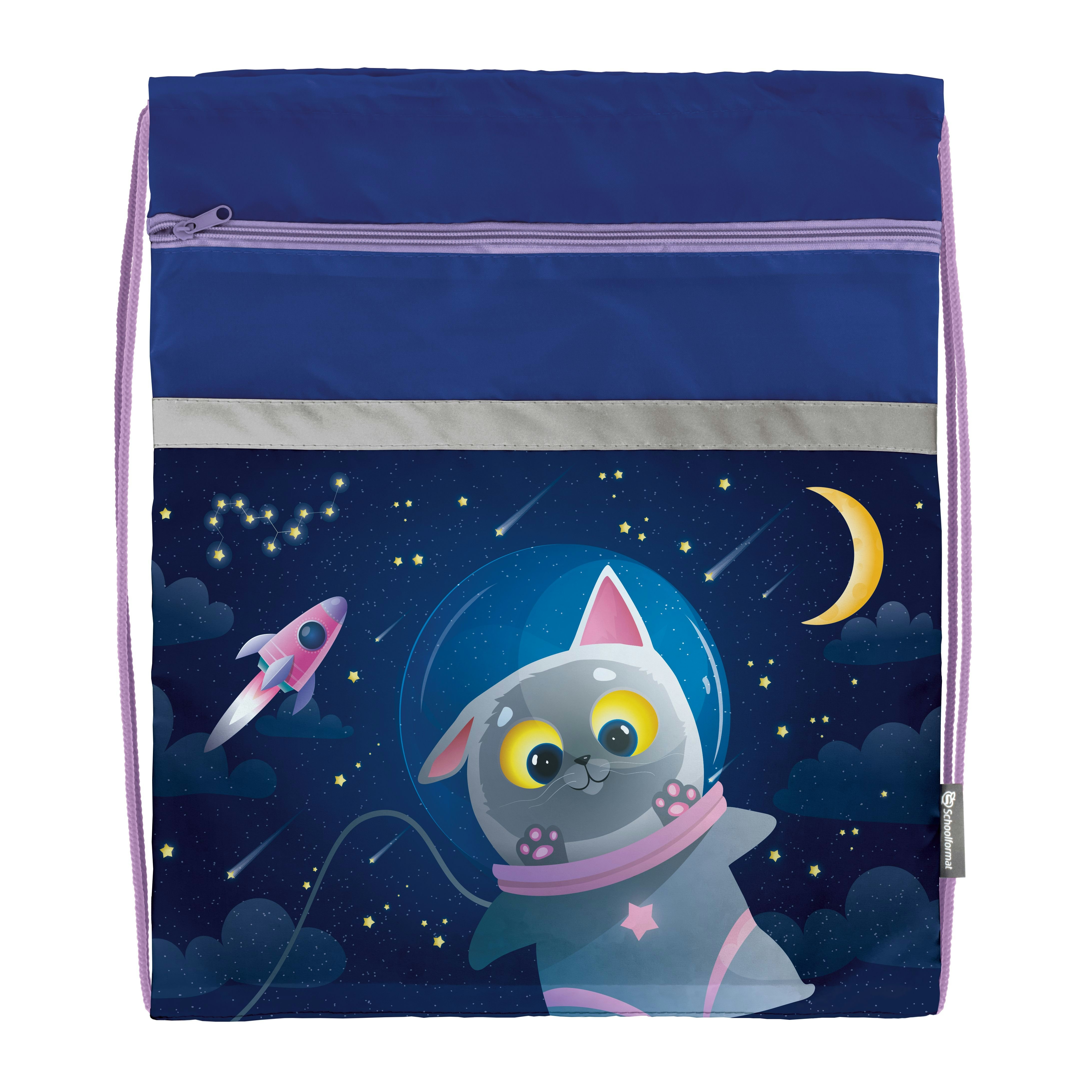 Мешок для смен.обуви 41х49см Space cat син. д/девоч. с карман. МОБК-СПК, Синий, 1833351
Мешок для смен.обуви 41х49см Space cat син. д/девоч. с карман. МОБК-СПК, Синий, 1833351