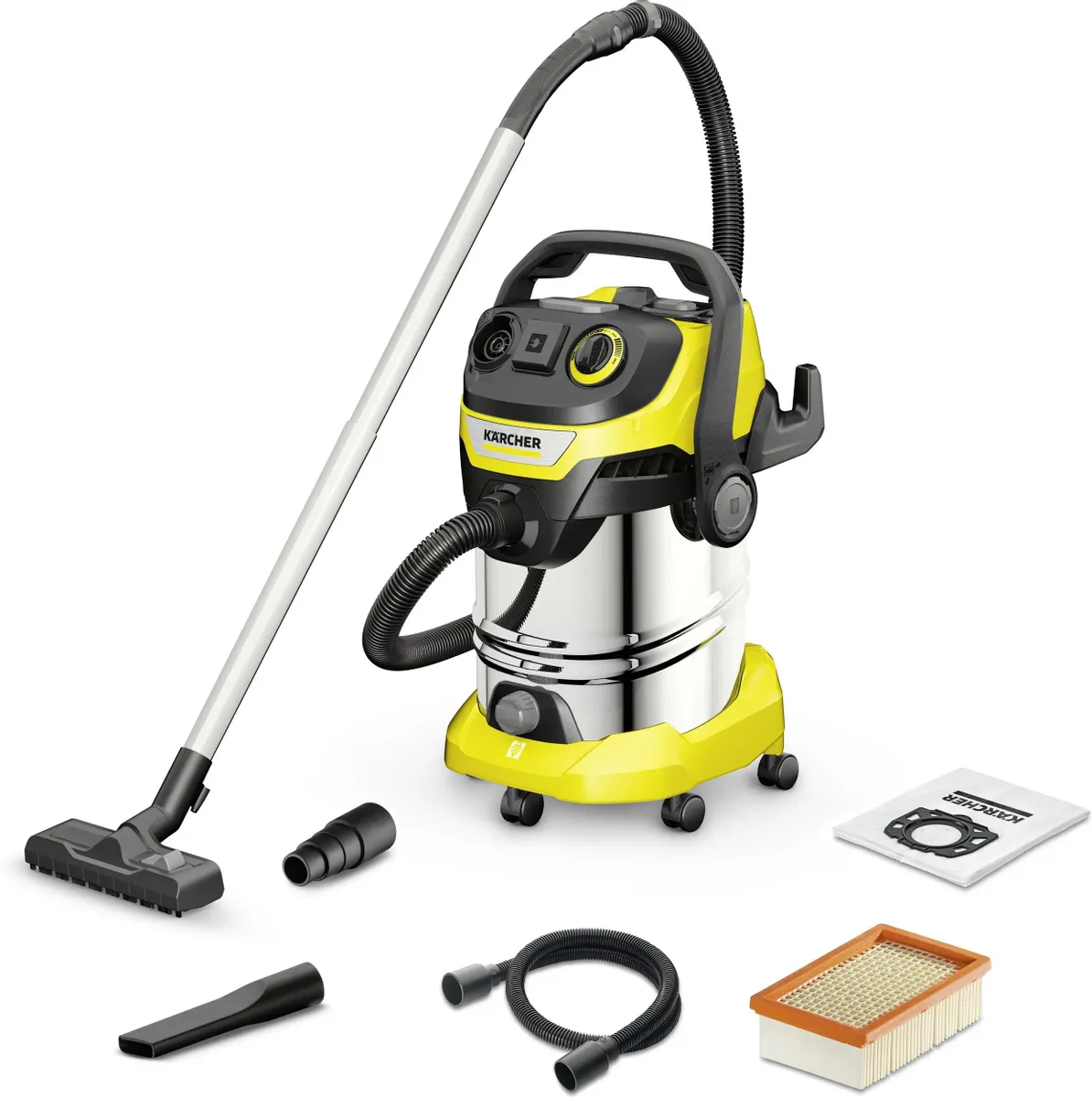 Пылесос Karcher WD 6 P S V-30/6/22/T для уборки в мастерской, гараже, во время ремонта, вс
Пылесос Karcher WD 6 P S V-30/6/22/T для уборки в мастерской, гараже, во время ремонта, вс