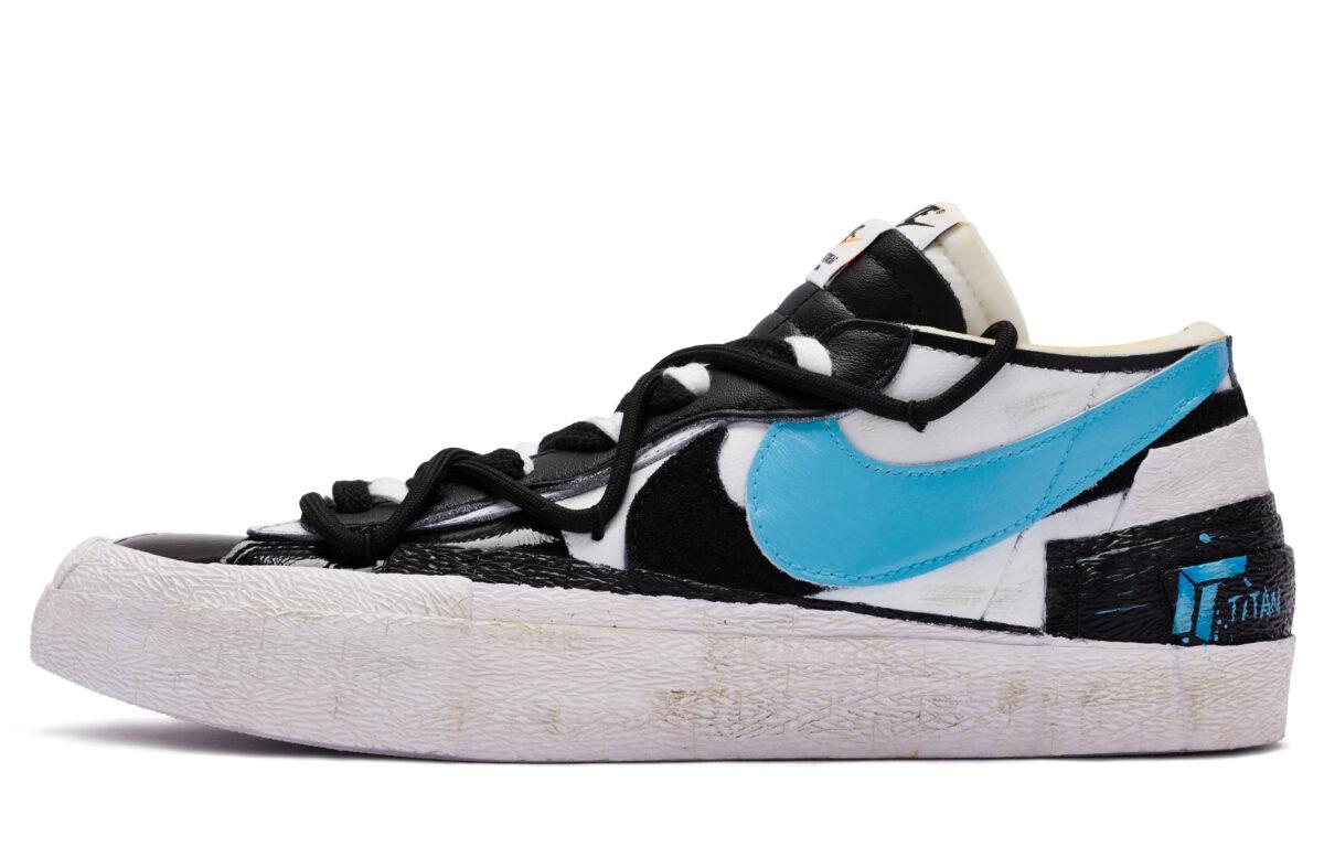 Кеды унисекс Nike Sacai x Nike Blazer Low BIGNIU CSGO белые 36 EU, Белый, Sacai x Nike Blazer Low BIGNIU CSGO
Кеды унисекс Nike Sacai x Nike Blazer Low BIGNIU CSGO белые 36 EU, Белый, Sacai x Nike Blazer Low BIGNIU CSGO