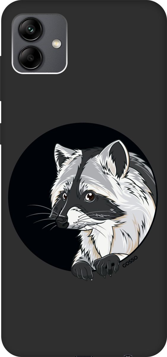 Чехол на Samsung Galaxy A04 с 3D принтом "Raccon in a Hollow" черный, Черный;белый, 158432
Чехол на Samsung Galaxy A04 с 3D принтом "Raccon in a Hollow" черный, Черный;белый, 158432