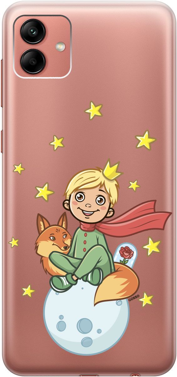 Чехол на Samsung Galaxy A04 с 3D принтом "Little Prince" прозрачный, Прозрачный;бежевый, 158431
Чехол на Samsung Galaxy A04 с 3D принтом "Little Prince" прозрачный, Прозрачный;бежевый, 158431