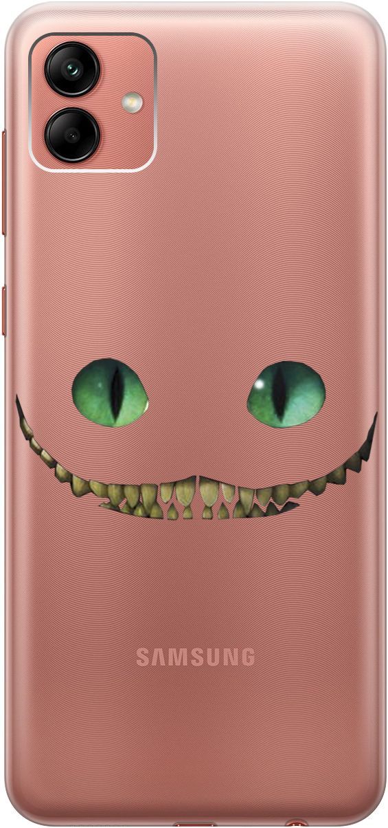 Чехол на Samsung Galaxy A04 с 3D принтом "Cheshire Cat" прозрачный, Прозрачный;белый, 158431
Чехол на Samsung Galaxy A04 с 3D принтом "Cheshire Cat" прозрачный, Прозрачный;белый, 158431