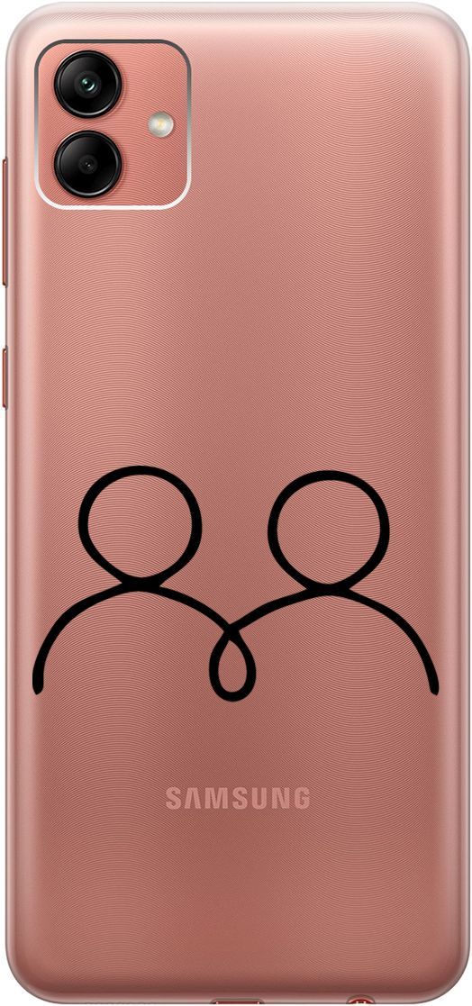 Чехол на Samsung Galaxy A04 с 3D принтом "Couple Lines" прозрачный, Прозрачный;черный, 158430
Чехол на Samsung Galaxy A04 с 3D принтом "Couple Lines" прозрачный, Прозрачный;черный, 158430