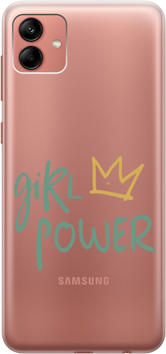 Чехол на Samsung Galaxy A04 с 3D принтом "Girl Power!" прозрачный, Прозрачный;зеленый, 158429
Чехол на Samsung Galaxy A04 с 3D принтом "Girl Power!" прозрачный, Прозрачный;зеленый, 158429