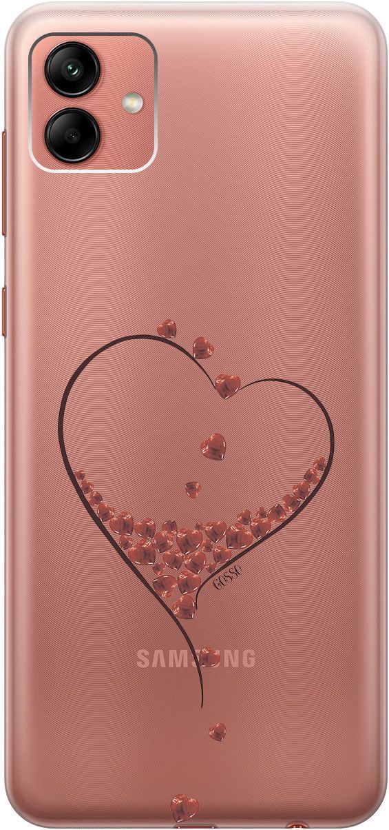 Чехол на Samsung Galaxy A04 с 3D принтом "Little hearts" прозрачный, Прозрачный;черный, 158429
Чехол на Samsung Galaxy A04 с 3D принтом "Little hearts" прозрачный, Прозрачный;черный, 158429