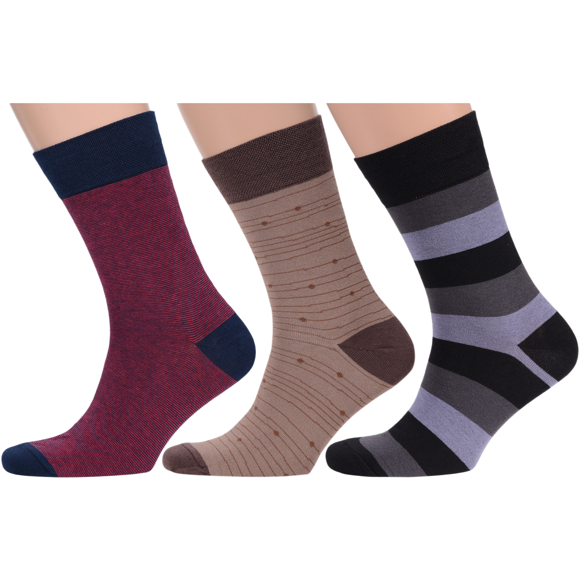 Комплект носков мужских MoscowSocksClub msk3-А разноцветных 27, Бордовый;коричневый;серый, msk3-А
Комплект носков мужских MoscowSocksClub msk3-А разноцветных 27, Бордовый;коричневый;серый, msk3-А