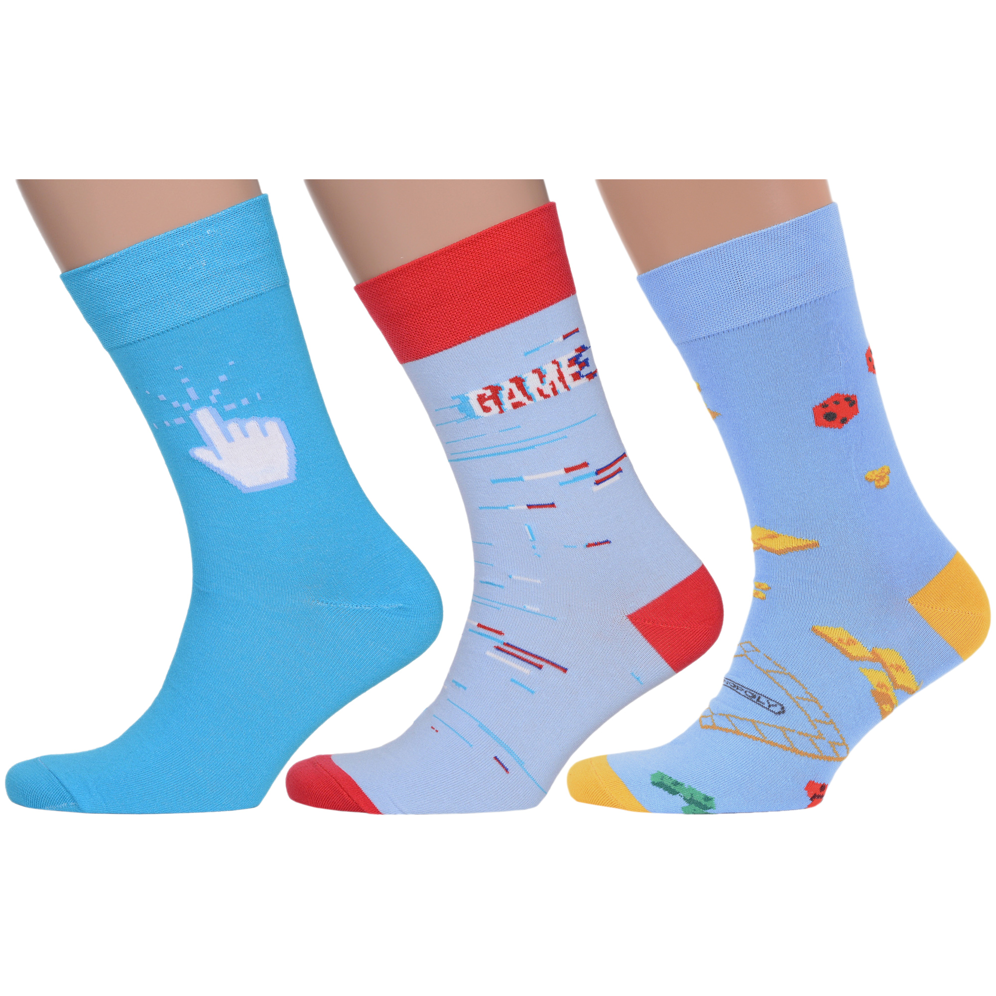 Комплект носков мужских MoscowSocksClub msk3-А разноцветных 25, Голубой;красный;желтый, msk3-А
Комплект носков мужских MoscowSocksClub msk3-А разноцветных 25, Голубой;красный;желтый, msk3-А