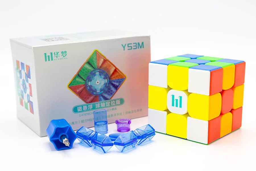 Кубик Рубика магнитный скоростной MoYu HuaMeng YS3M 3x3 Ball-Core, color, HuaMeng YS3M 3x3 Ball-Core, color
Кубик Рубика магнитный скоростной MoYu HuaMeng YS3M 3x3 Ball-Core, color, HuaMeng YS3M 3x3 Ball-Core, color