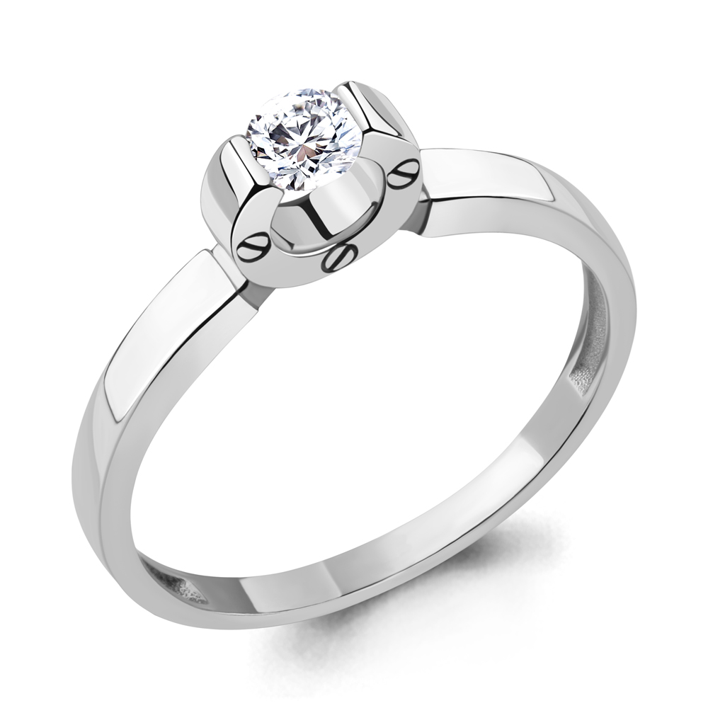 Кольцо помолвочное из белого золота с бриллиантом р. Aquamarine 964056, 964056_585_бз
Кольцо помолвочное из белого золота с бриллиантом р. Aquamarine 964056, 964056_585_бз