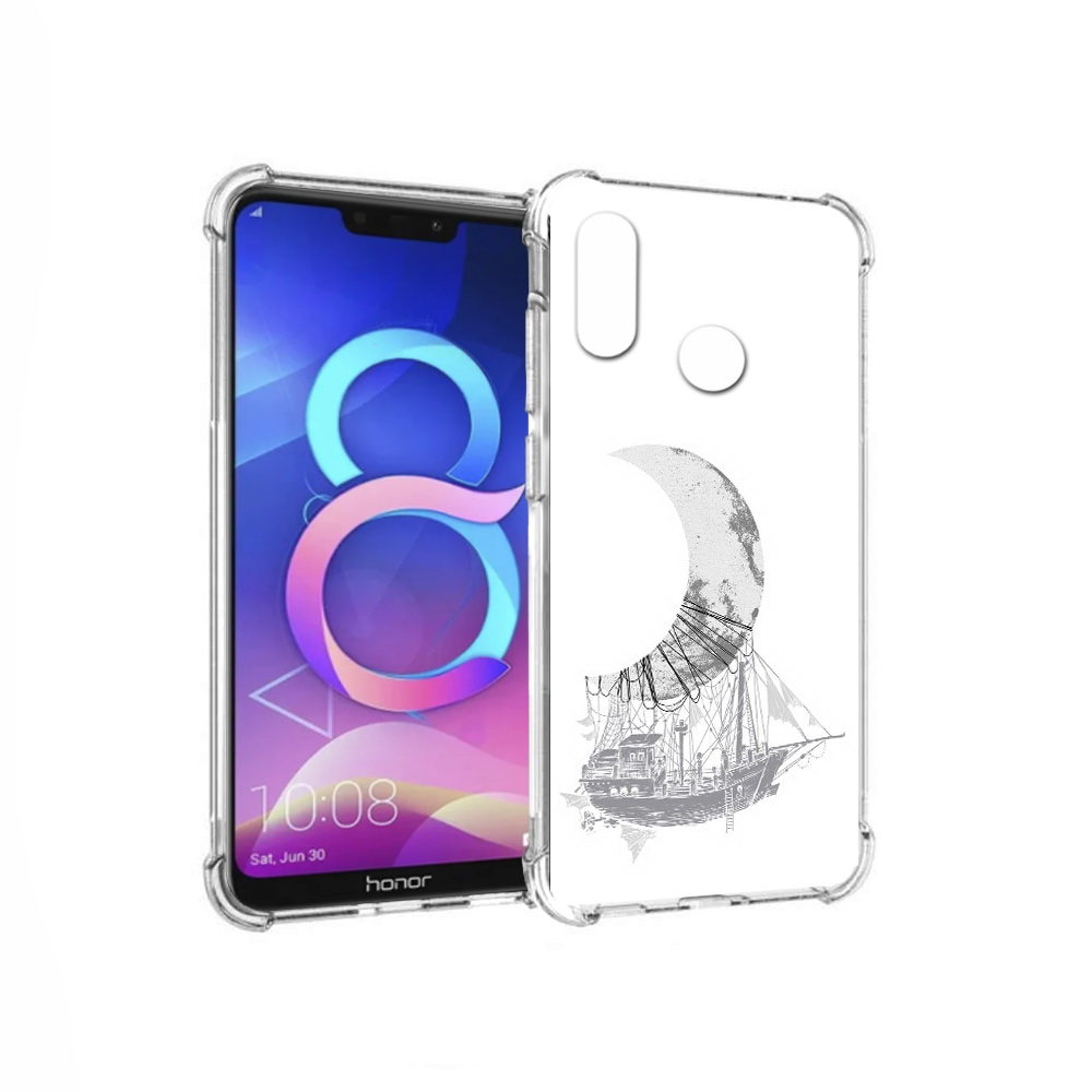 Чехол MyPads Tocco для Honor 8C черно белый корабль полумесяц (PT121522.29.684), Прозрачный, Tocco
Чехол MyPads Tocco для Honor 8C черно белый корабль полумесяц (PT121522.29.684), Прозрачный, Tocco