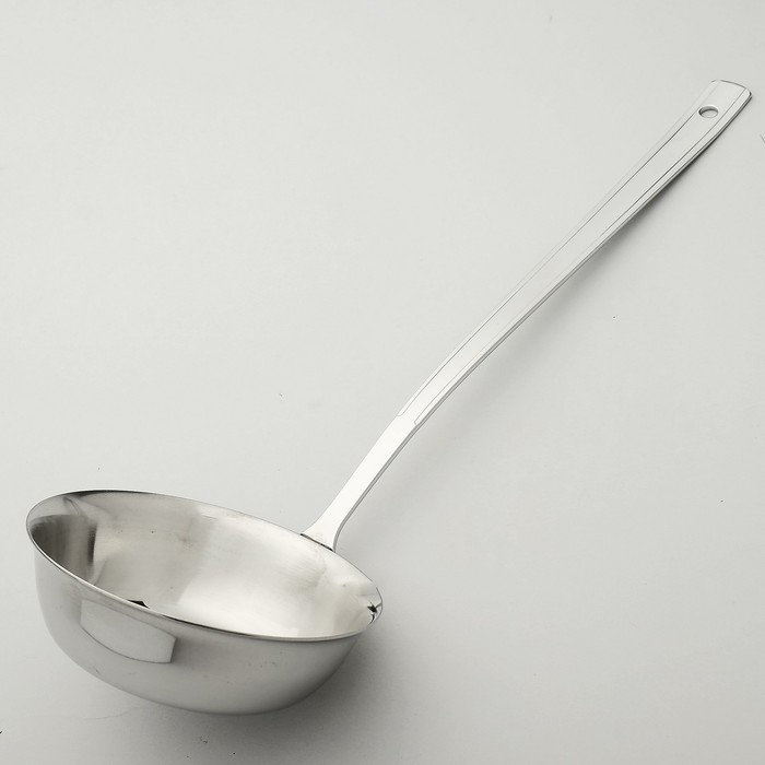 Половник «Торжество», 150 мл, толщина 2,5 мм (5 шт), Серебристый 
Половник «Торжество», 150 мл, толщина 2,5 мм (5 шт), Серебристый