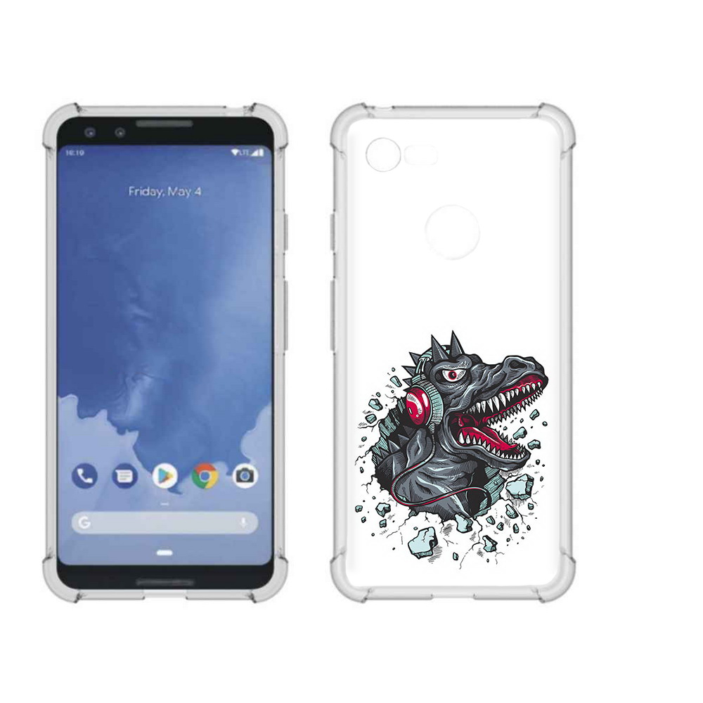 Чехол MyPads Tocco для Google Pixel 3 Нарисованный динозавр в наушниках, Прозрачный, Tocco
Чехол MyPads Tocco для Google Pixel 3 Нарисованный динозавр в наушниках, Прозрачный, Tocco