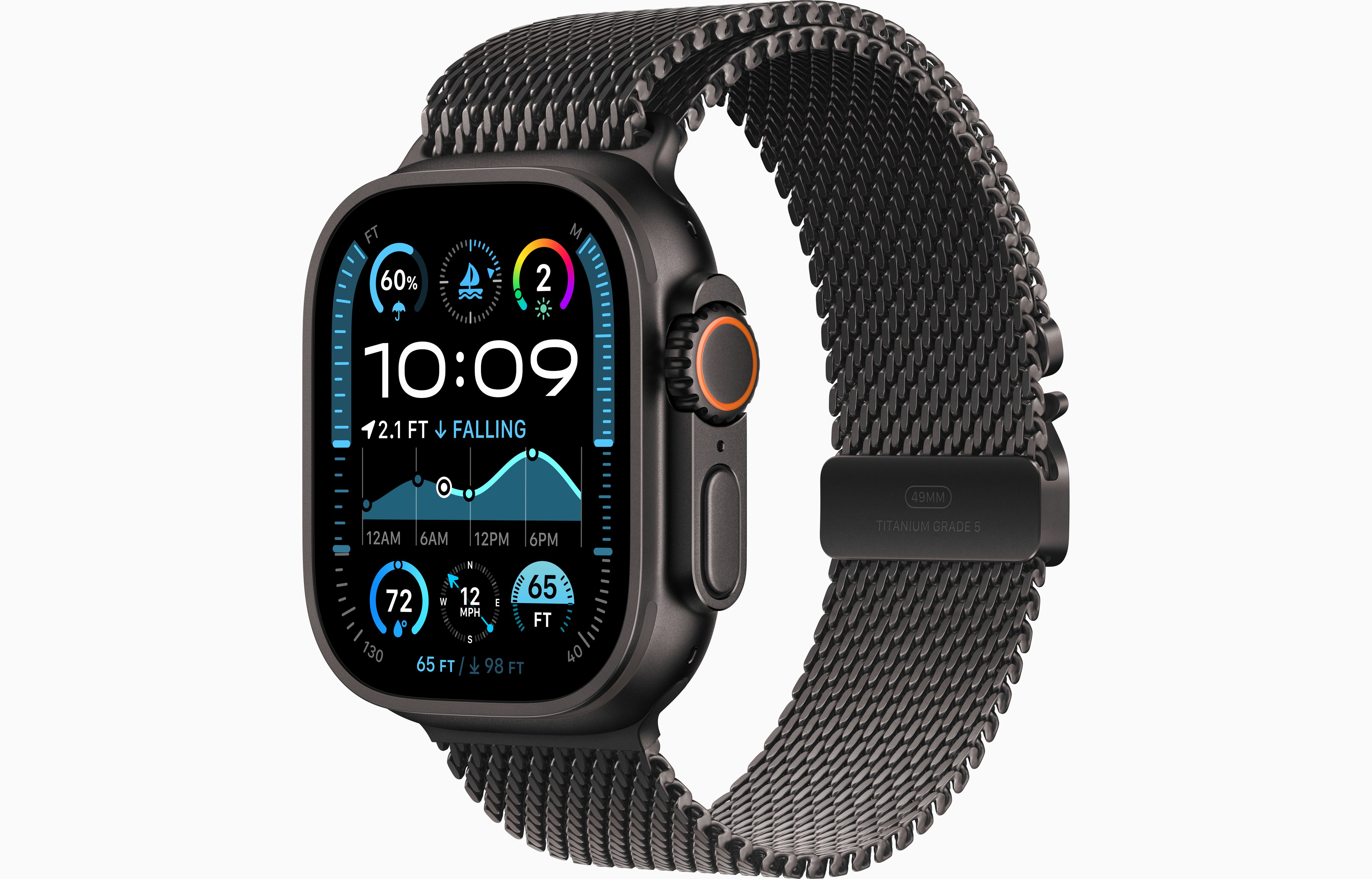 Смарт-часы Apple Watch Ultra 2 Black with Titanium Milanese Loop (M), Watch Ultra 2
Смарт-часы Apple Watch Ultra 2 Black with Titanium Milanese Loop (M), Watch Ultra 2