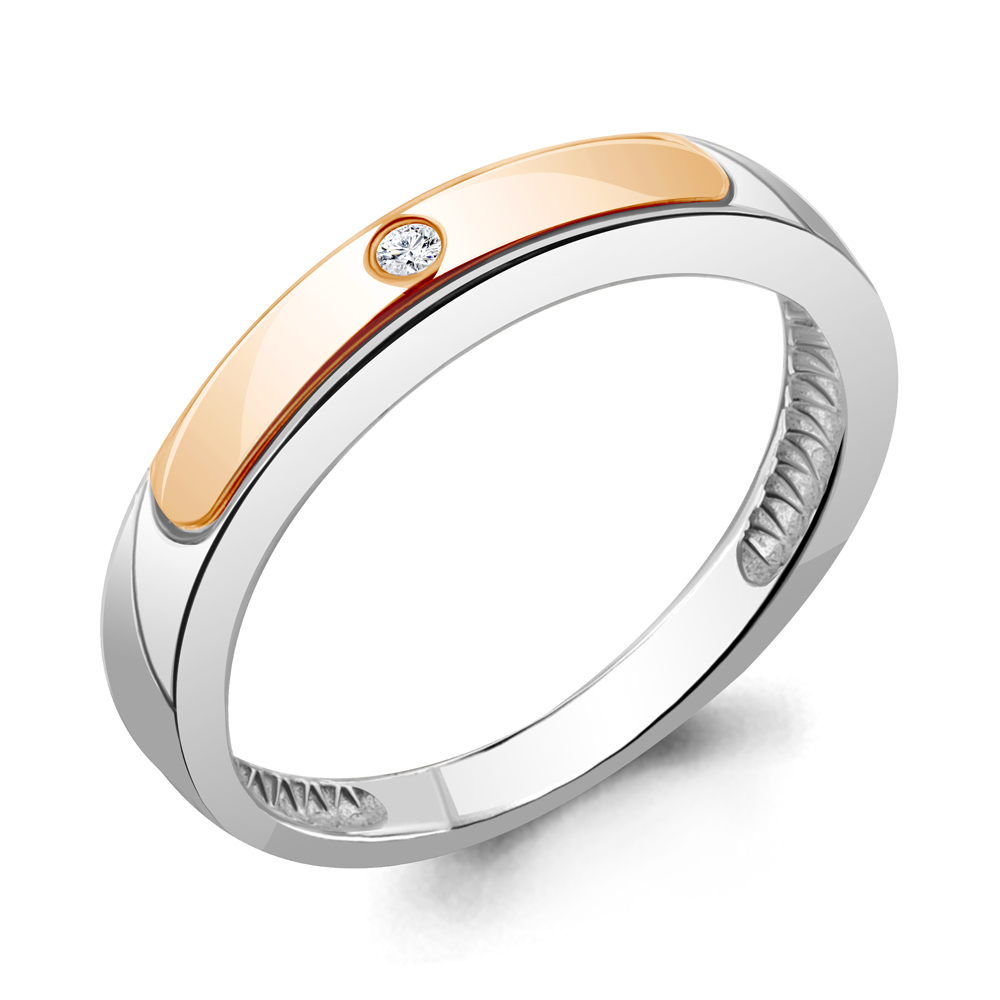 Кольцо обручальное из красного золота с бриллиантом р., Aquamarine 964068к, 964068к_585_кз
Кольцо обручальное из красного золота с бриллиантом р., Aquamarine 964068к, 964068к_585_кз