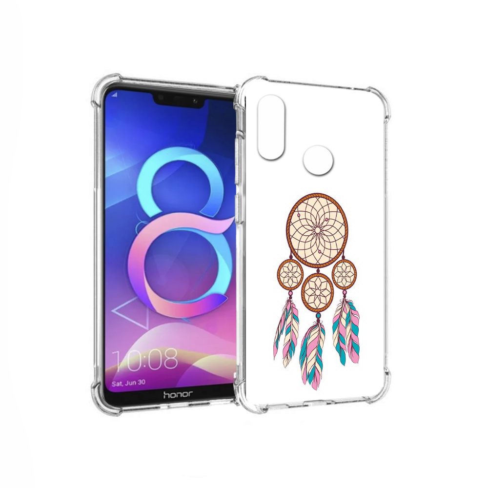 Чехол MyPads Tocco для Honor 8C ловец снов бежевый (PT121522.29.442), Прозрачный, Tocco 
Чехол MyPads Tocco для Honor 8C ловец снов бежевый (PT121522.29.442), Прозрачный, Tocco