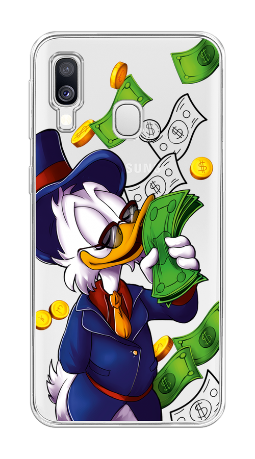 Чехол на Samsung Galaxy A40 "Scrooge McDuck with Money", Синий;зеленый;белый, 28050-6
Чехол на Samsung Galaxy A40 "Scrooge McDuck with Money", Синий;зеленый;белый, 28050-6