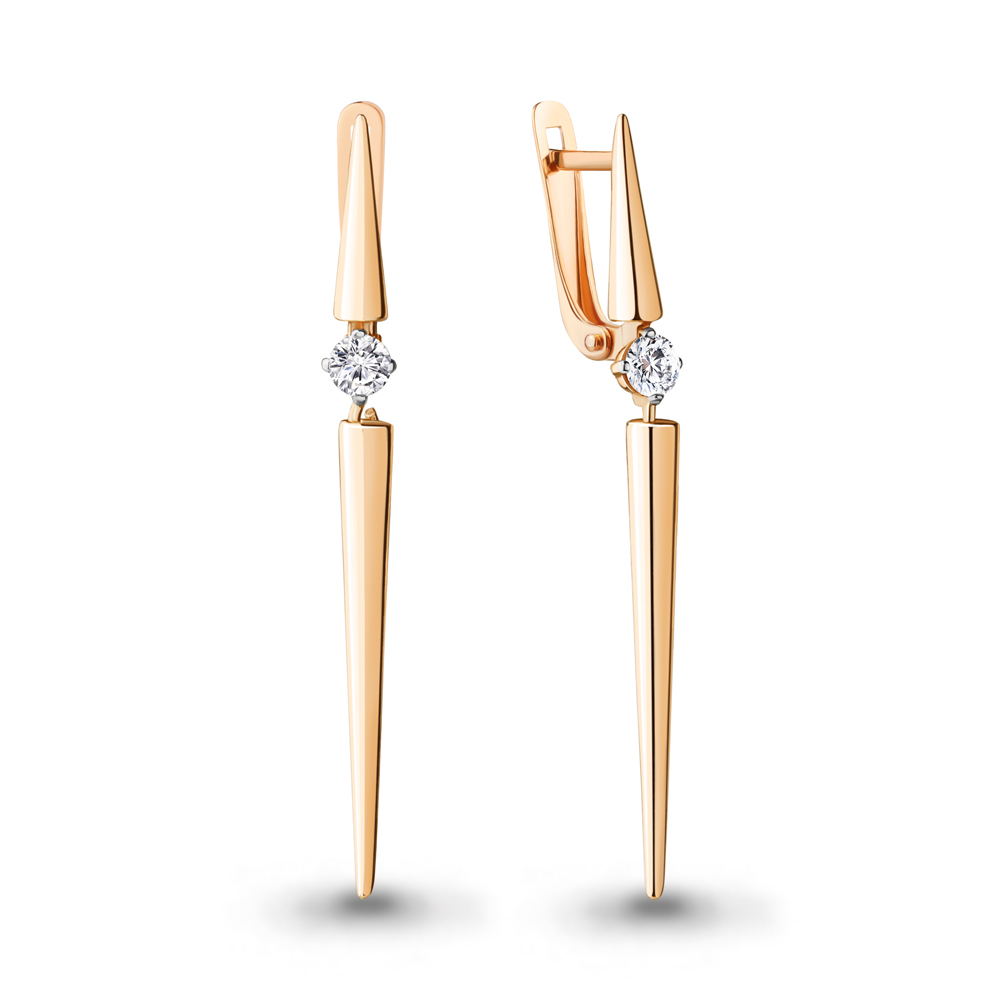 Серьги подвески из красного золота с бриллиантом Aquamarine 942880к, 942880к_585_кз
Серьги подвески из красного золота с бриллиантом Aquamarine 942880к, 942880к_585_кз