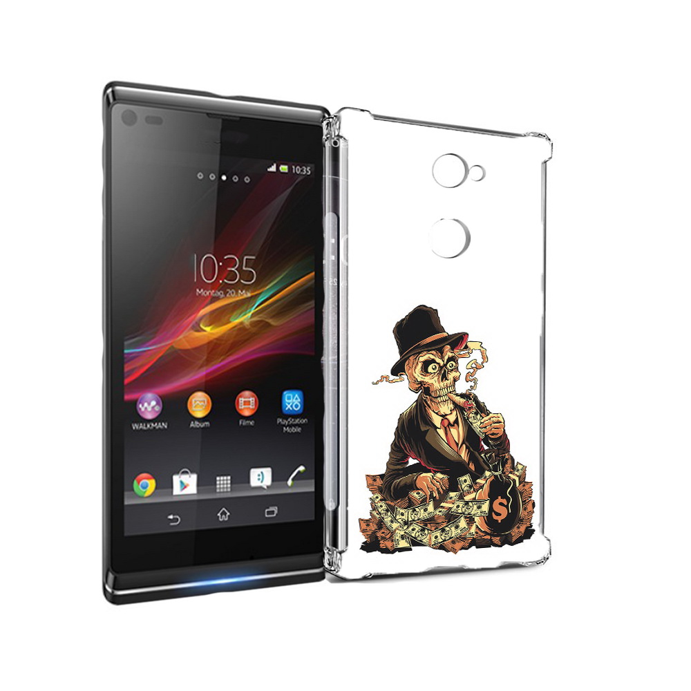 Чехол MyPads Tocco для Sony Xperia L2 нарисованный череп с сигаретой (PT99662.233.515), Прозрачный, Tocco
Чехол MyPads Tocco для Sony Xperia L2 нарисованный череп с сигаретой (PT99662.233.515), Прозрачный, Tocco