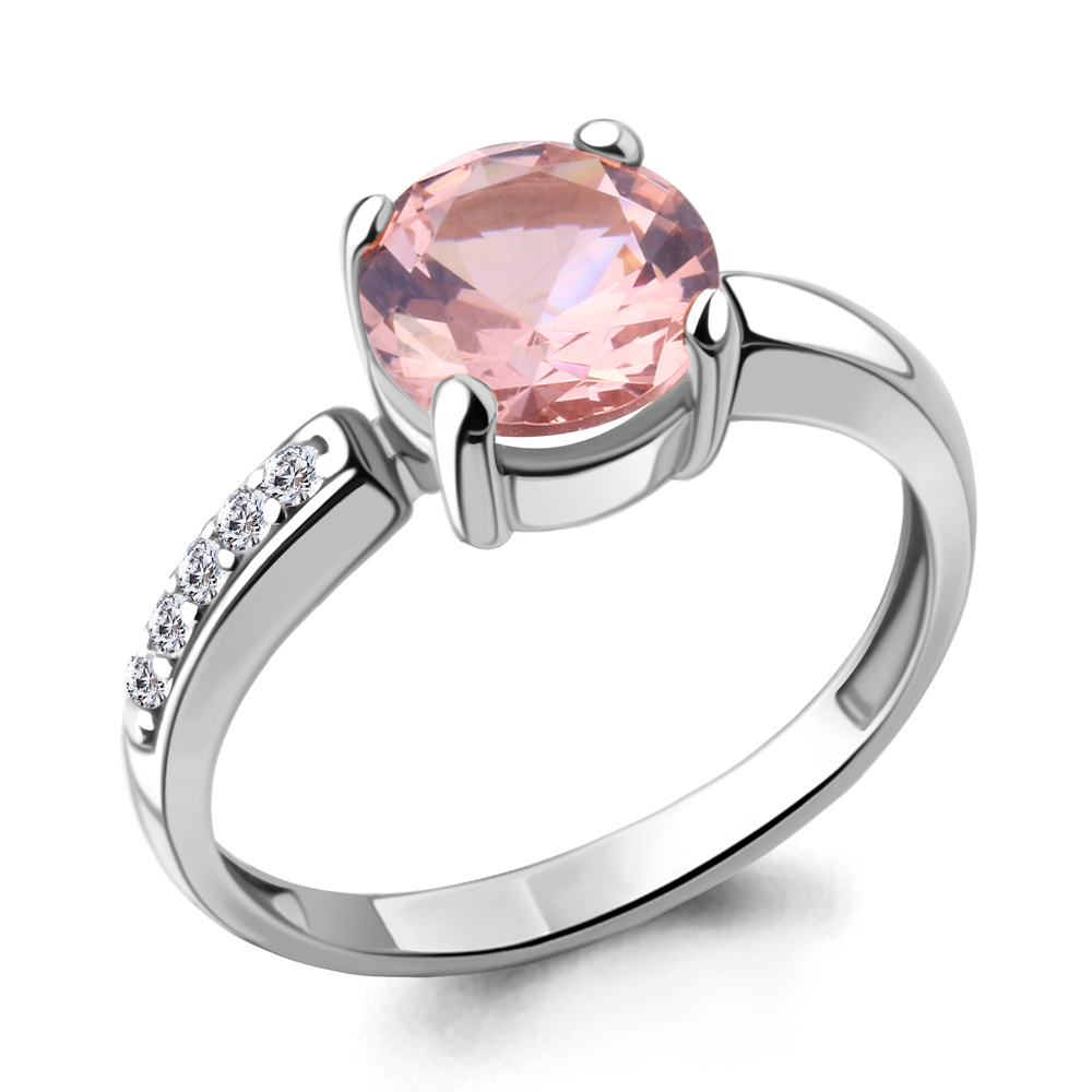 Кольцо из серебра с морганитом искусственным/фианитом р. Aquamarine 6943890А, 6943890А_925_р
Кольцо из серебра с морганитом искусственным/фианитом р. Aquamarine 6943890А, 6943890А_925_р