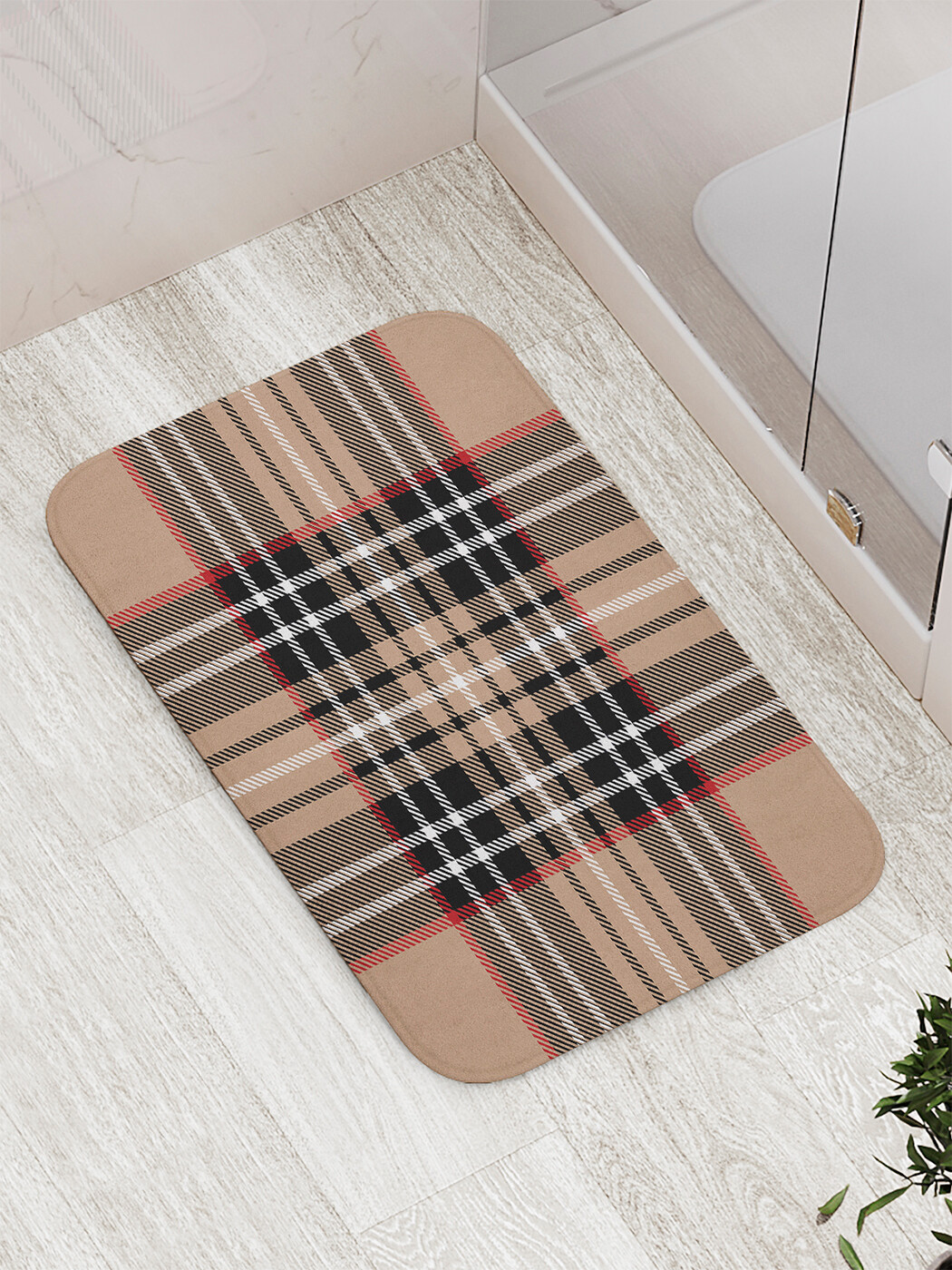 Коврик противоскользящий JoyArty "Крупная клетка" для ванной, сауны, бассейна, 77х52 см, Крупная клетка
Коврик противоскользящий JoyArty "Крупная клетка" для ванной, сауны, бассейна, 77х52 см, Крупная клетка