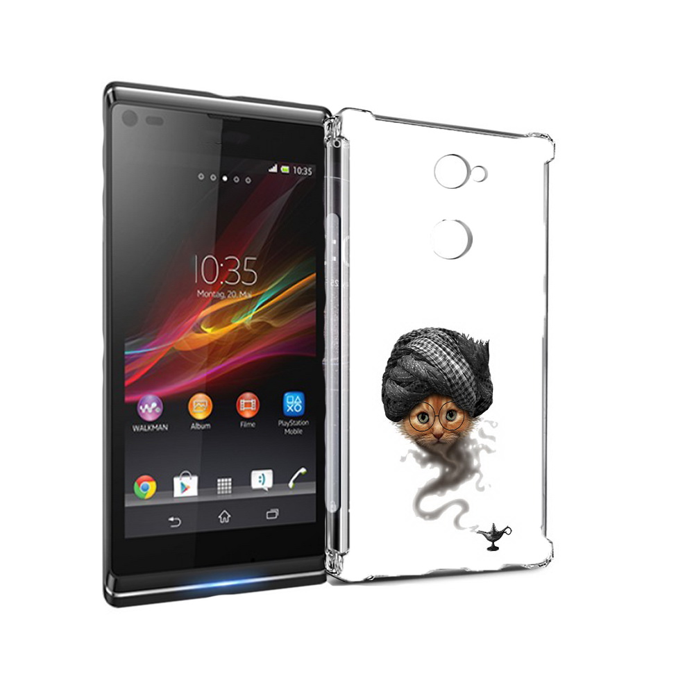 Чехол MyPads Tocco для Sony Xperia L2 кот джин (PT99662.233.398), Прозрачный, Tocco
Чехол MyPads Tocco для Sony Xperia L2 кот джин (PT99662.233.398), Прозрачный, Tocco