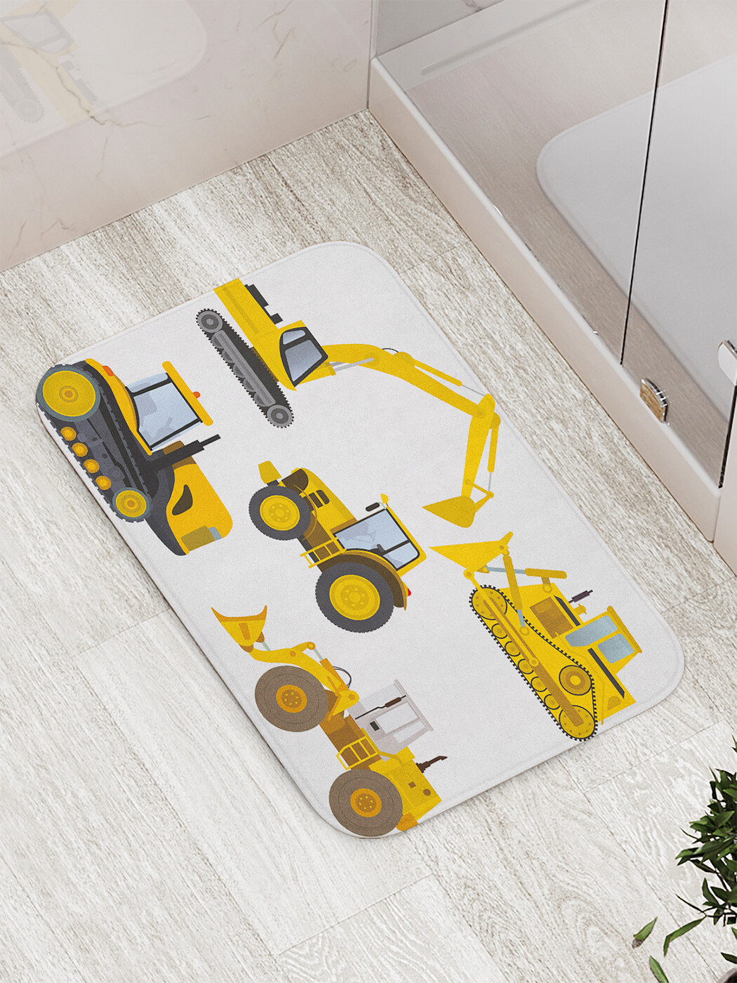 Коврик противоскользящий JoyArty "Машины для стройки" для ванной, сауны, бассейна, 77х52см, Машины для стройки
Коврик противоскользящий JoyArty "Машины для стройки" для ванной, сауны, бассейна, 77х52см, Машины для стройки