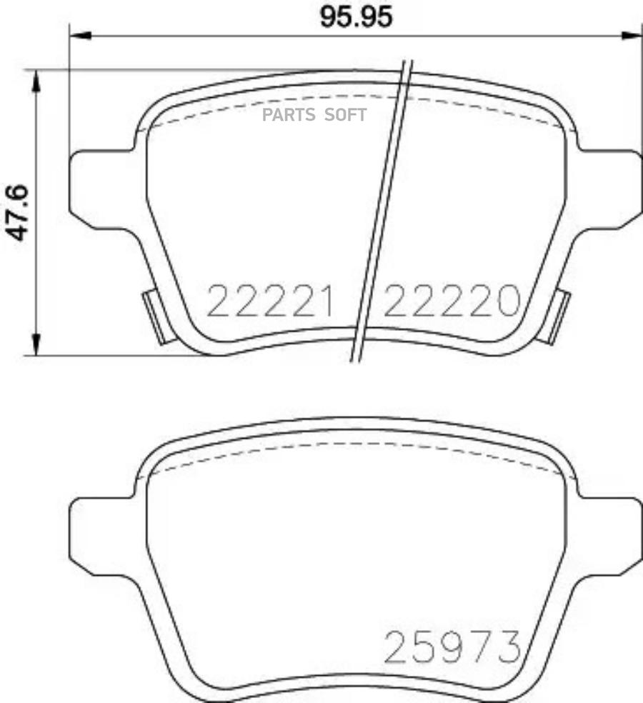 Колодки тормозные дисковые задние OPEL CORSA E 1.0-1.4LPG 07.14- с противошумной пластиной
Колодки тормозные дисковые задние OPEL CORSA E 1.0-1.4LPG 07.14- с противошумной пластиной