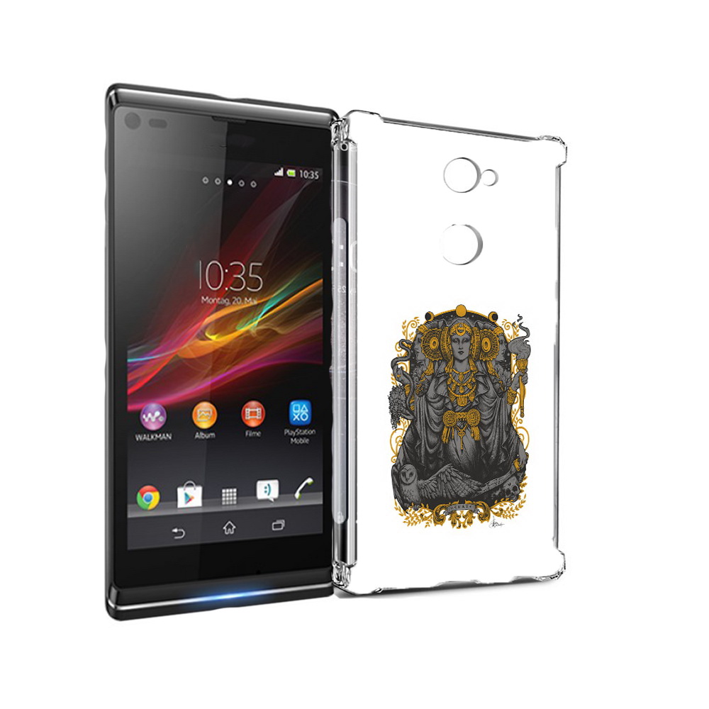 Чехол MyPads Tocco для Sony Xperia L2 божество с золотыми элементами (PT99662.233.241), Прозрачный, Tocco
Чехол MyPads Tocco для Sony Xperia L2 божество с золотыми элементами (PT99662.233.241), Прозрачный, Tocco