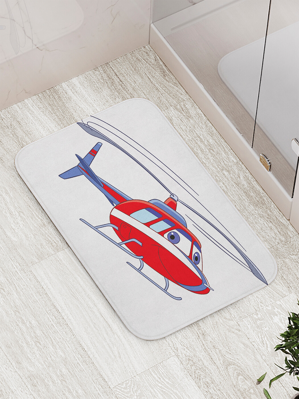 Коврик противоскользящий JoyArty "Добрый вертолет" для ванной, сауны, бассейна, 77х52 см, Добрый вертолет
Коврик противоскользящий JoyArty "Добрый вертолет" для ванной, сауны, бассейна, 77х52 см, Добрый вертолет