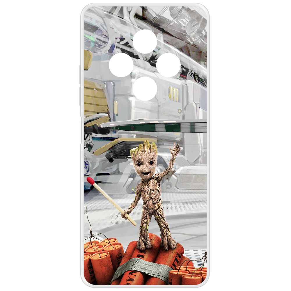 Чехол-накладка Krutoff Clear Case Стражи Галактики. Малыш Грут для TECNO Spark 30, Прозрачный
Чехол-накладка Krutoff Clear Case Стражи Галактики. Малыш Грут для TECNO Spark 30, Прозрачный