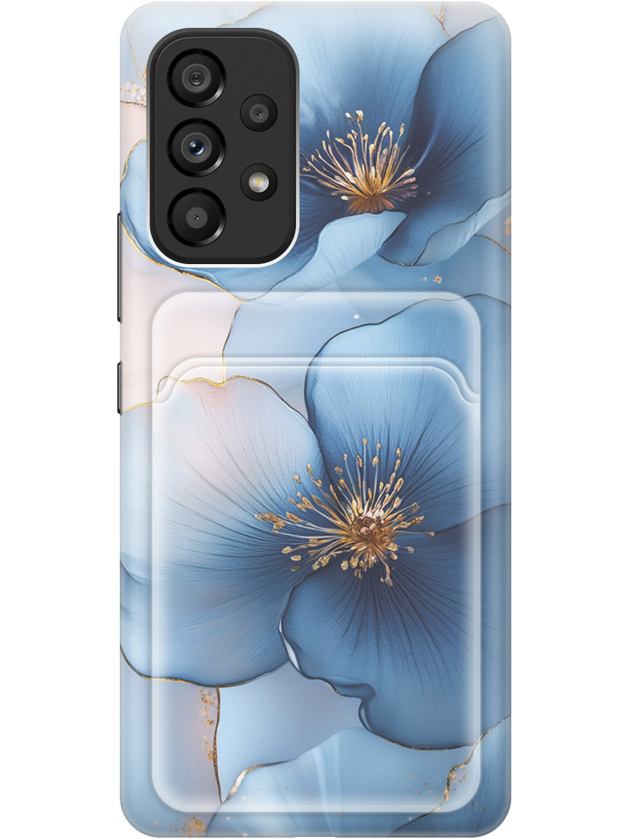 Силиконовый чехол на Samsung Galaxy A53 5G с принтом "Голубые ирисы" с карманом для карты, Прозрачный;голубой;синий, 740133024
Силиконовый чехол на Samsung Galaxy A53 5G с принтом "Голубые ирисы" с карманом для карты, Прозрачный;голубой;синий, 740133024