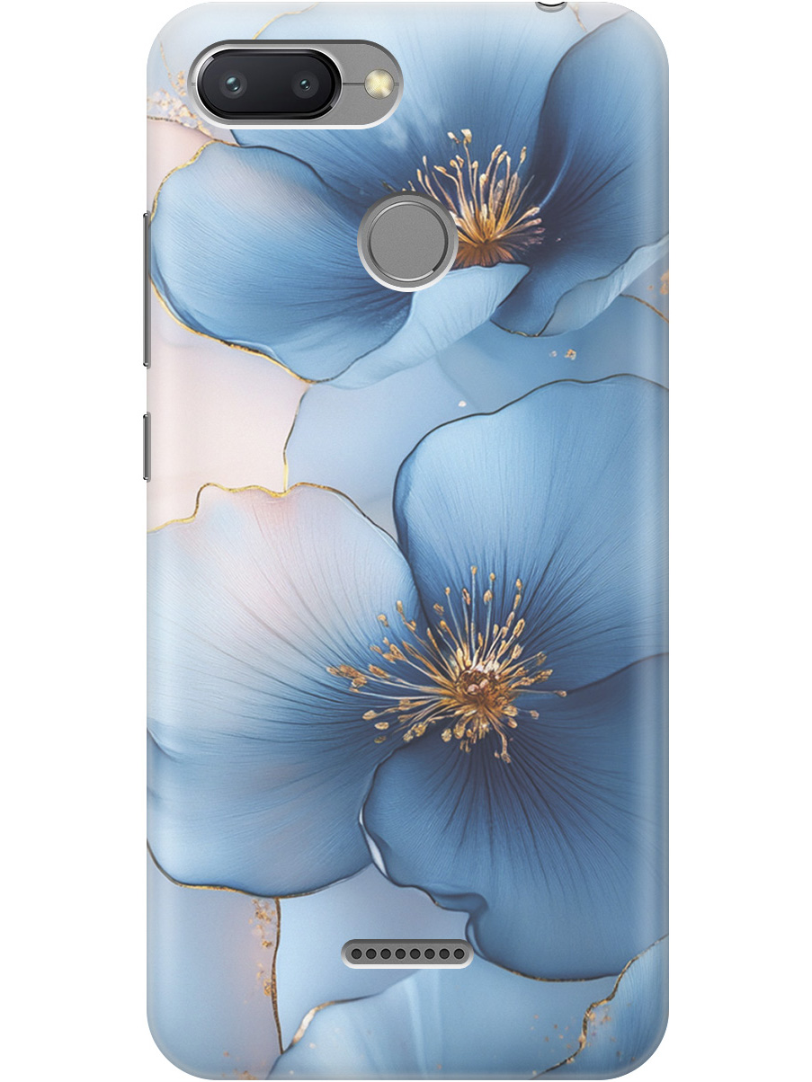 Силиконовый чехол на Xiaomi Redmi 6 с принтом "Голубые ирисы", Прозрачный;голубой;синий, 718587024
Силиконовый чехол на Xiaomi Redmi 6 с принтом "Голубые ирисы", Прозрачный;голубой;синий, 718587024
