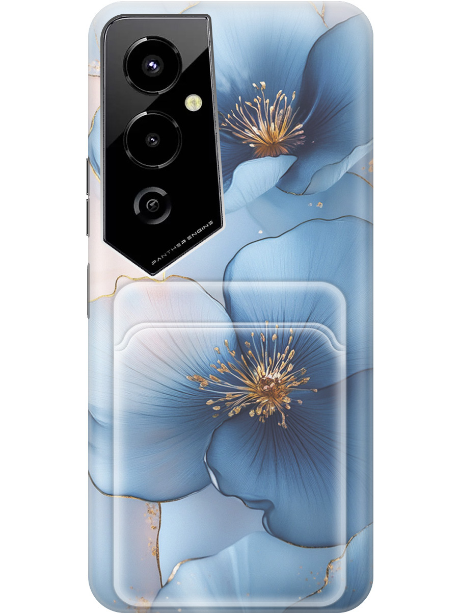 Силиконовый чехол на Tecno Pova 4 Pro с принтом "Голубые ирисы" с карманом для карты, Прозрачный;голубой;синий, 762091524
Силиконовый чехол на Tecno Pova 4 Pro с принтом "Голубые ирисы" с карманом для карты, Прозрачный;голубой;синий, 762091524