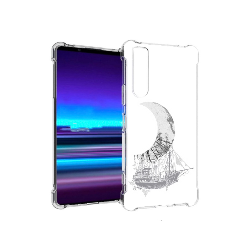 Чехол MyPads Tocco для Sony Xperia 1 II черно белый корабль полумесяц (PT148152.232.684), Прозрачный, Tocco
Чехол MyPads Tocco для Sony Xperia 1 II черно белый корабль полумесяц (PT148152.232.684), Прозрачный, Tocco