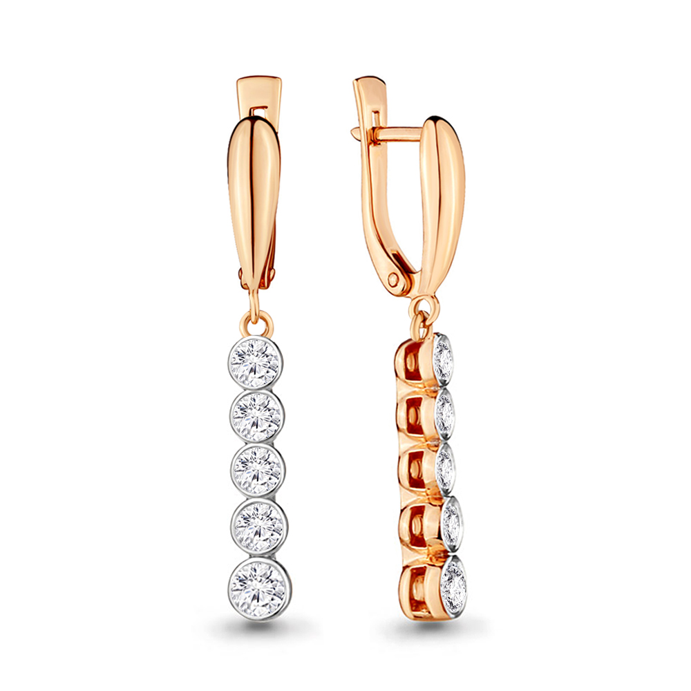 Серьги подвески из красного золота с бриллиантом Aquamarine 940174к, 940174к_585_кз
Серьги подвески из красного золота с бриллиантом Aquamarine 940174к, 940174к_585_кз