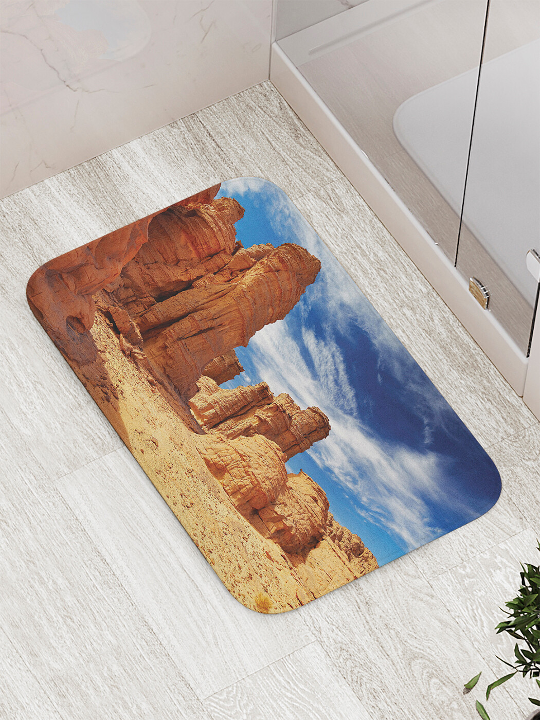 Коврик противоскользящий JoyArty "Чарынский каньон" для ванной, сауны, бассейна, 77х52 см, Чарынский каньон
Коврик противоскользящий JoyArty "Чарынский каньон" для ванной, сауны, бассейна, 77х52 см, Чарынский каньон