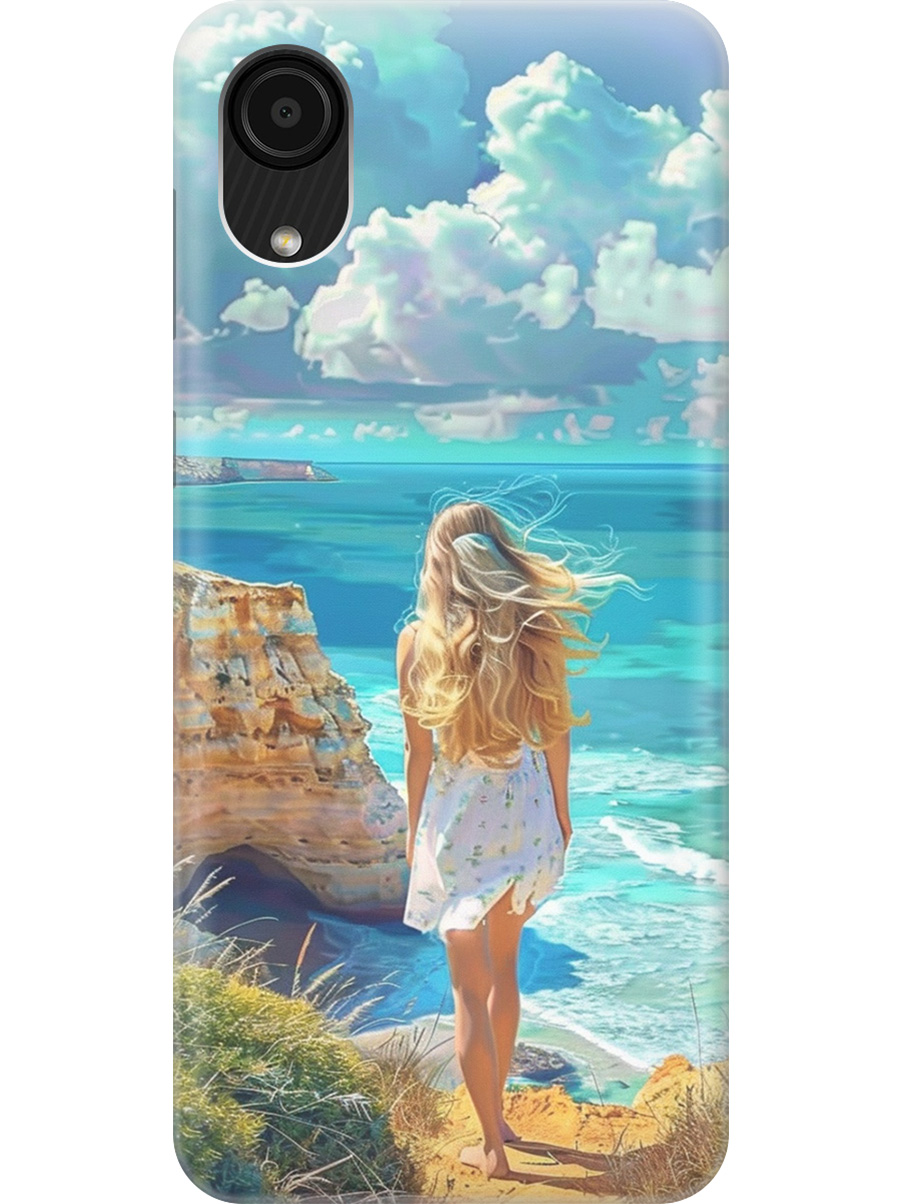 Силиконовый чехол на Samsung Galaxy A03 Core с принтом "Безкрайнее море", Прозрачный;белый;голубой;желтый, 735001241
Силиконовый чехол на Samsung Galaxy A03 Core с принтом "Безкрайнее море", Прозрачный;белый;голубой;желтый, 735001241