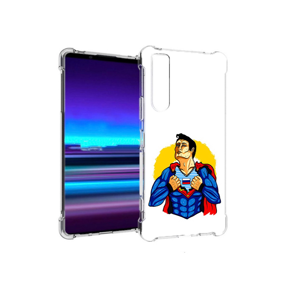 Чехол MyPads Tocco для Sony Xperia 1 II русский супермен (PT148152.232.591), Прозрачный, Tocco
Чехол MyPads Tocco для Sony Xperia 1 II русский супермен (PT148152.232.591), Прозрачный, Tocco
